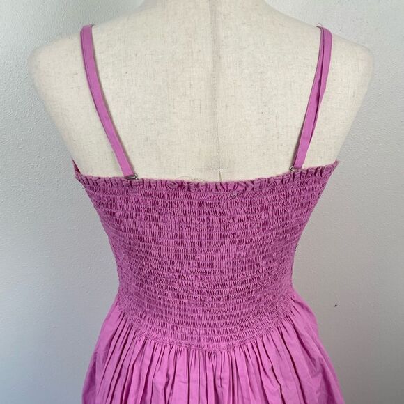 NWOT Free People Pink Midi Dress Size M - Picture 8 of 10